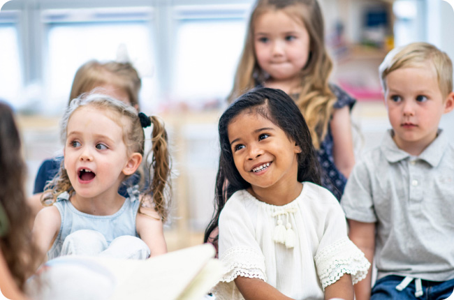 Young Child in classroom